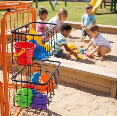 Körbe für TopPlay Transportwagen 2er Set